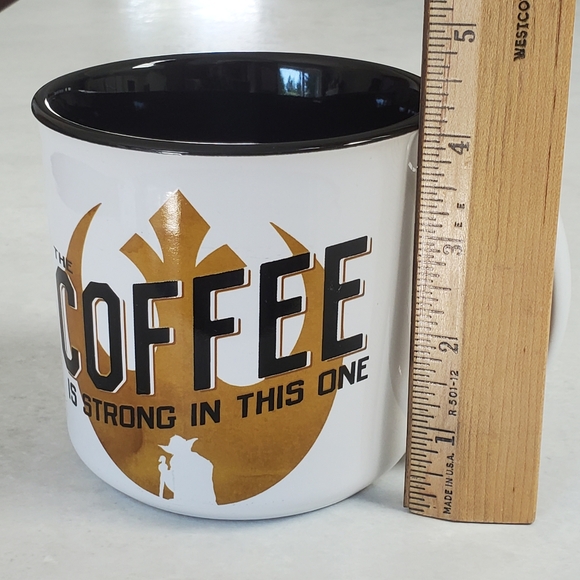 Star Wars "The Coffee is Strong in this One" 20 oz Ceramic Mug Cup Yoda - Picture 8 of 8